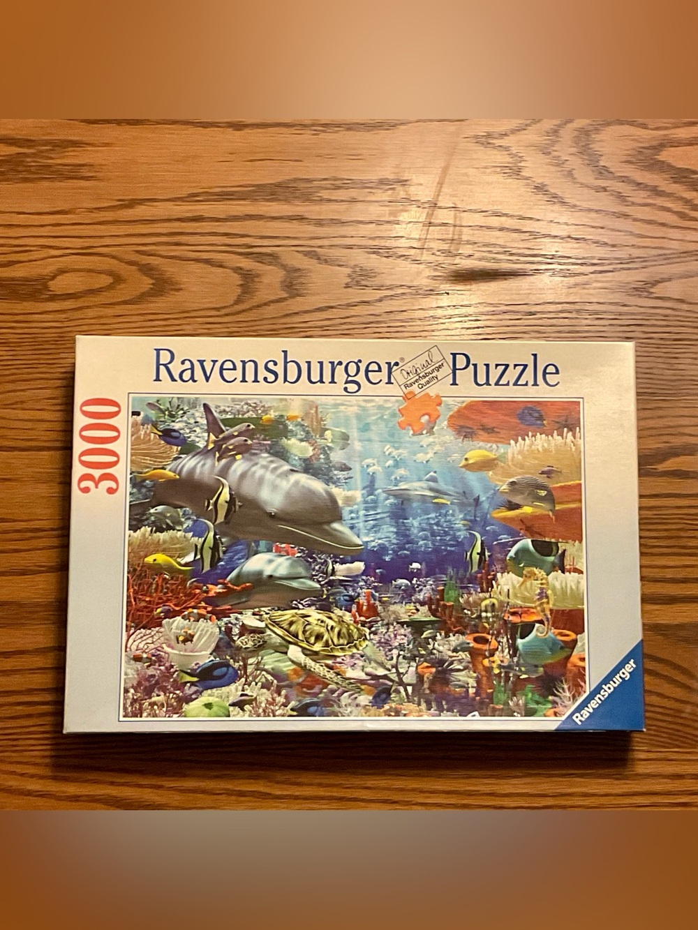 Ravensburger Dolphin Fish Ocean Scene Puzzle 3000 pieces
